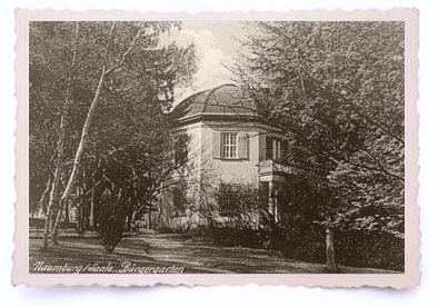 Historie Bürgergarten